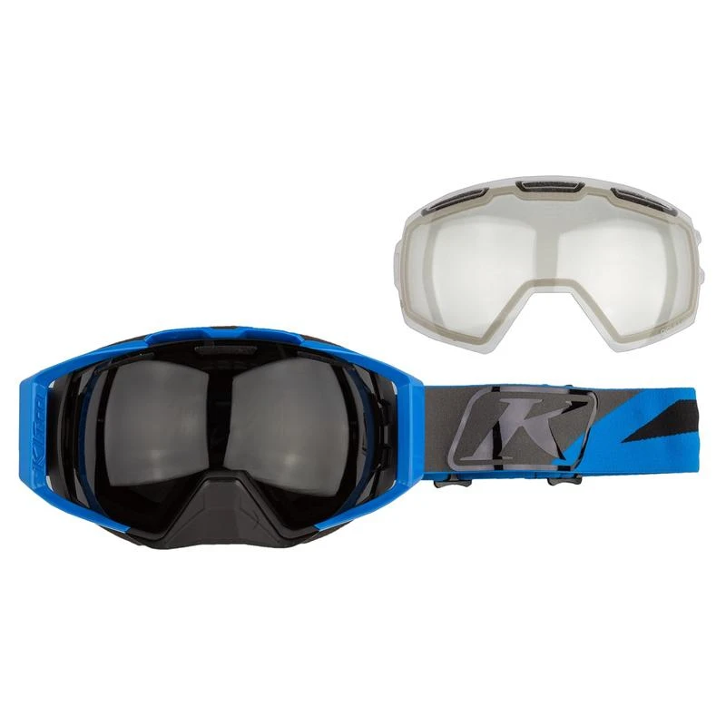 Klim Oculus Snow Goggle -ATOMIC MOTO SALE 3240 000 Dissent 20Electric 20Blue 20Lemonade 20Photochromic 20Clear 20to 20Smoke 20and 20Clear 01