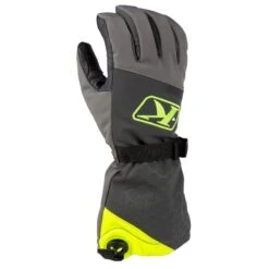 Klim Powerxross Gauntlet Glove -ATOMIC MOTO SALE 3334 002 Asphalt 20 20Hi Vis 01