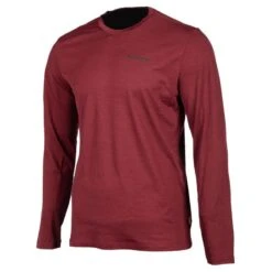 Klim Teton Merino Wool LS Shirt -ATOMIC MOTO SALE 3712 001 Red 01
