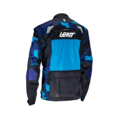 Leatt Jacket Moto 4.5 X-Flow -ATOMIC MOTO SALE 4 5 X Flow Blue Back Right 5024080130