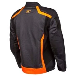 Klim Induction Jacket -ATOMIC MOTO SALE 5060 003 Black Strike Orange 02