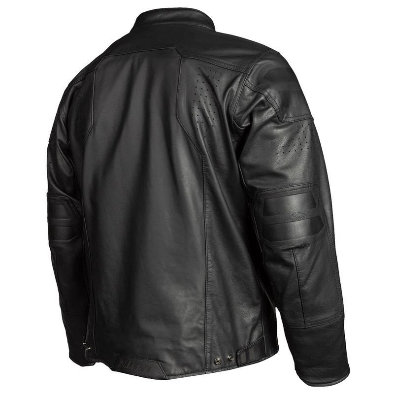 Klim Sixxer Leather Jacket Klim Sixxer Leather Jacket -ATOMIC MOTO SALE 5150 000 GunmetalBlack 02