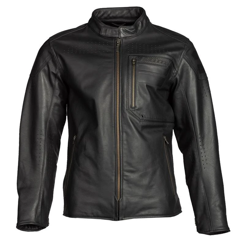 Klim Sixxer Leather Jacket Klim Sixxer Leather Jacket -ATOMIC MOTO SALE 5150 000 GunmetalBlack 03