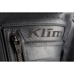 Klim Sixxer Leather Jacket 8 Klim Sixxer Leather Jacket -ATOMIC MOTO SALE 5150 000 GunmetalBlack 07