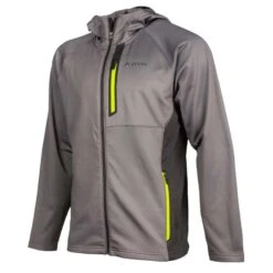 Klim Alpha Hoodie 4 Klim Alpha Hoodie -ATOMIC MOTO SALE 6042 001 Gray Hi Vis 01 copy