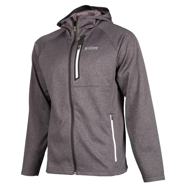 Klim Alpha Hoodie Klim Alpha Hoodie -ATOMIC MOTO SALE 6042 001 Monument 20Gray 01
