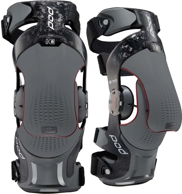 POD K8 3.0 Carbon Fiber Knee Brace Single POD K8 3.0 Carbon Fiber Knee Brace Single -ATOMIC MOTO SALE 664 0494S 0