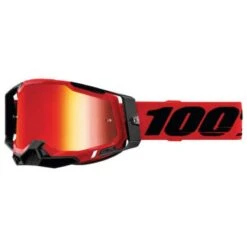 100% Racecraft 2 Goggles 8 100% Racecraft 2 Goggles -ATOMIC MOTO SALE 956836Racecraft2RedMirRedAlt1