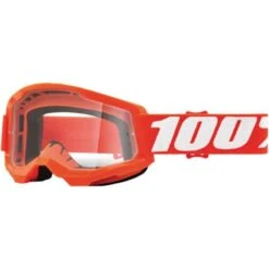 100% Strata 2 Goggles -ATOMIC MOTO SALE 956860Strata2OrgClr