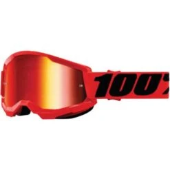 100% Strata 2 Goggles -ATOMIC MOTO SALE 956870Strata2RedMirRed