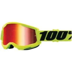 100% Strata 2 Goggles -ATOMIC MOTO SALE 956871Strata2YelMirRed