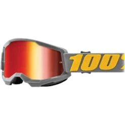 100% Strata 2 Goggles -ATOMIC MOTO SALE 956873Strata2IzipiziMirRed