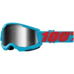 100% Strata 2 Goggles -ATOMIC MOTO SALE 956876Strata2SummitMirSil