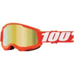 100% Strata 2 Goggles -ATOMIC MOTO SALE 956878Strata2OrgMirGld
