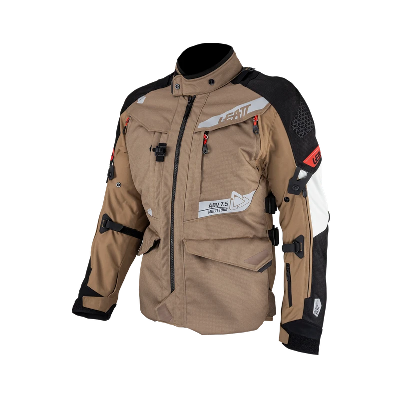 Leatt Jacket ADV MultiTour 7.5 Leatt Jacket ADV MultiTour 7.5 -ATOMIC MOTO SALE Jacket ADV MultiTour Desert FrontLeft 5024010120