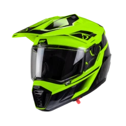 Leatt Helmet Kit ADV 8.5 V25 -ATOMIC MOTO SALE Leatt ADV Helmet 8 5 Hi Viz ISO Shield Left 1025101110
