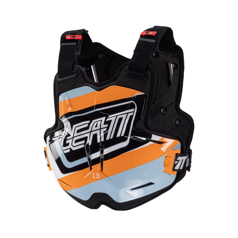 Leatt Chest Protector 1.5 Torque Leatt Chest Protector 1.5 Torque -ATOMIC MOTO SALE Leatt CP 1 5 Torque Orange Front Left 5025202420