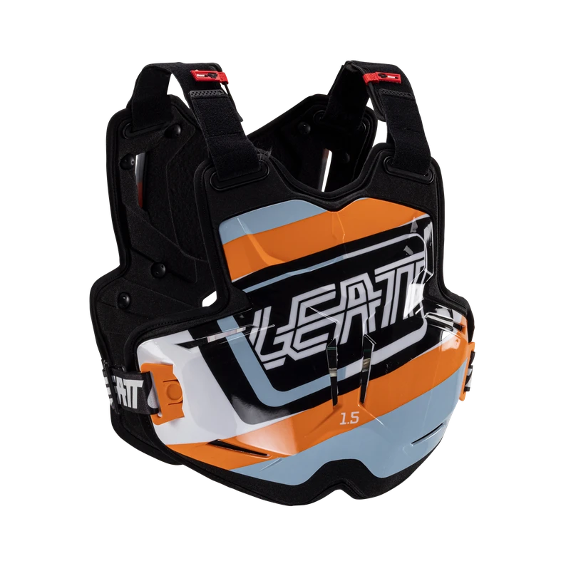 Leatt Chest Protector 1.5 Torque Leatt Chest Protector 1.5 Torque -ATOMIC MOTO SALE Leatt CP 1 5 Torque Orange Front Right 5025202420
