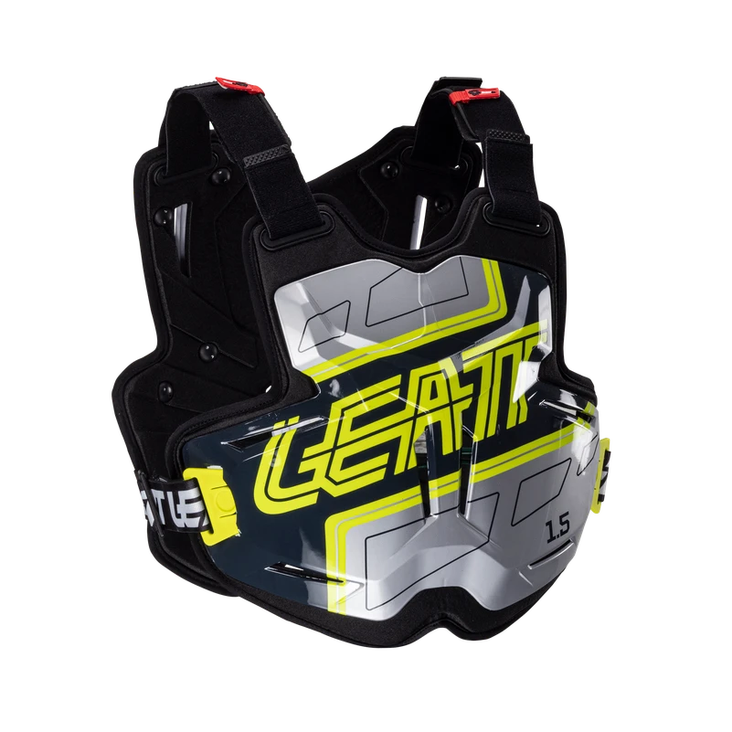 Leatt Chest Protector 1.5 Torque Leatt Chest Protector 1.5 Torque -ATOMIC MOTO SALE Leatt CP 1 5 Torque Steel Front Right 5025202422