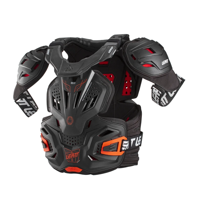 Leatt Fusion vest SNX 3.0 Leatt Fusion Vest SNX 3.0 -ATOMIC MOTO SALE Leatt FusionVest SNX 3 0 Black frontLeft 1015400210