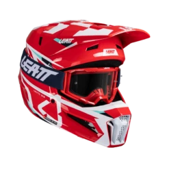 Leatt Helmet Kit Moto 3.5 -ATOMIC MOTO SALE Leatt Helmet Moto 3 5 Red Iso Right 1025100460