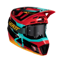 Leatt Helmet Kit Moto 7.5 -ATOMIC MOTO SALE Leatt Helmet Moto 7 5 Red Iso Right 1025100340