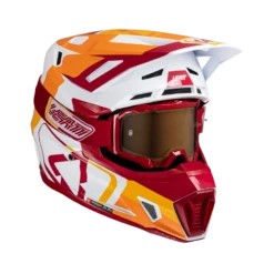 Leatt Helmet Kit Moto 7.5 -ATOMIC MOTO SALE Leatt Helmet Moto 7 5 Ruby Iso Right 1025100360
