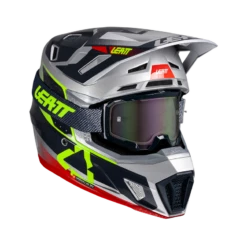 Leatt Helmet Kit Moto 7.5 -ATOMIC MOTO SALE Leatt Helmet Moto 7 5 Steel Iso Right 1025100380