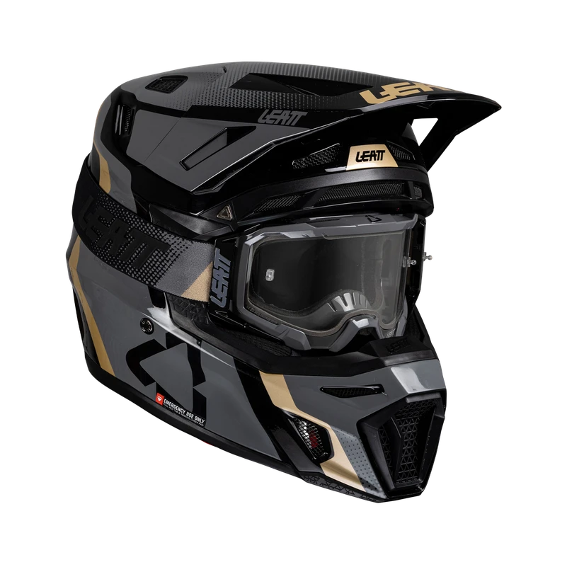 Leatt Helmet Kit Moto 8.5 Leatt Helmet Kit Moto 8.5 -ATOMIC MOTO SALE Leatt Helmet Moto 8 5 Black ISO Right 1024100140