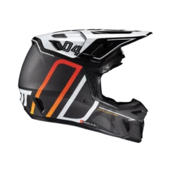 Leatt Helmet Kit Moto 9.5 -ATOMIC MOTO SALE Leatt Helmet Moto 9 5 Carbon White Right 1025100122