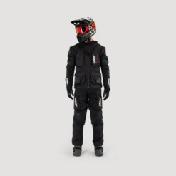 Leatt Pant Moto 5.5 Enduro -ATOMIC MOTO SALE Leatt Moto 5 5Enduro Black Front