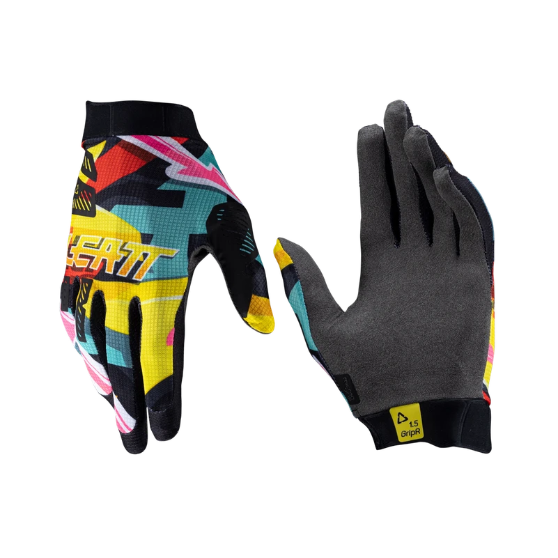 Leatt Glove Moto 1.5 GripR Leatt Glove Moto 1.5 GripR -ATOMIC MOTO SALE Leatt Moto Glove 1 5GripR Carnival Pair 6025350440