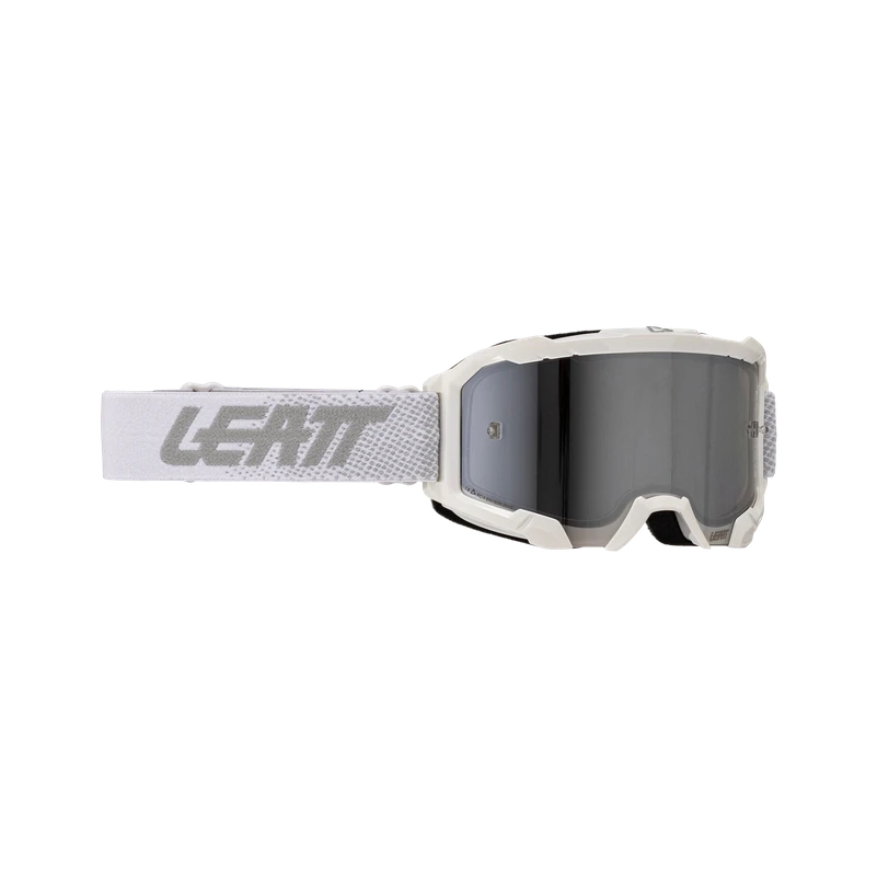 Leatt Goggle Velocity 4.5 Iriz Leatt Goggle Velocity 4.5 Iriz -ATOMIC MOTO SALE Leatt Moto Goggle Velocity 4 5 Iriz White Silver 50 VLT Front 8025200650