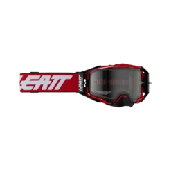 Leatt Goggle Velocity 6.5 -ATOMIC MOTO SALE Leatt Moto Goggle Velocity 6 5 Red Clear 83 VLT Front 8025200320