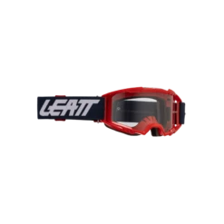 Leatt Goggle Vizion 3.5 -ATOMIC MOTO SALE Leatt Moto Goggles Vizion 3 5 Red Clear 83 VLT Front 8025250260
