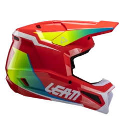 Leatt Helmet Moto 2.5 -ATOMIC MOTO SALE Leatt Moto Helmet 2 5 Red Right 1025100700
