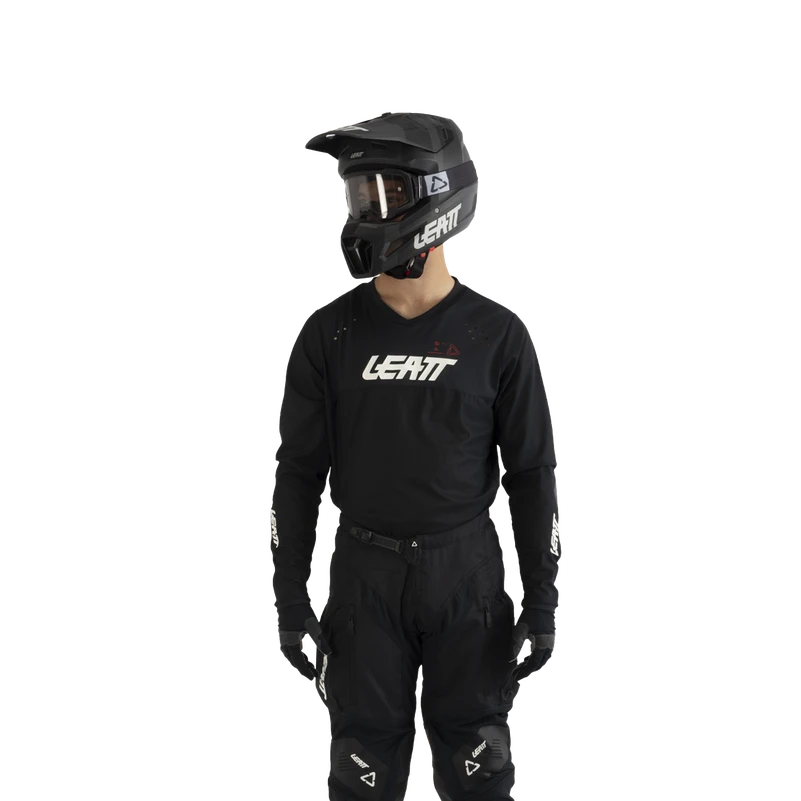 Leatt Jersey Moto 4.5 Enduro Leatt Jersey Moto 4.5 Enduro -ATOMIC MOTO SALE Leatt Moto Jersey 4 5 Enduro Black Front 5024080330