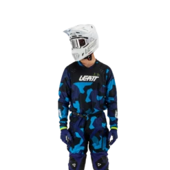 Leatt Jersey Moto 4.5 Enduro 15 Leatt Jersey Moto 4.5 Enduro -ATOMIC MOTO SALE Leatt Moto Jersey 4 5 Enduro Blue Front 5024080340