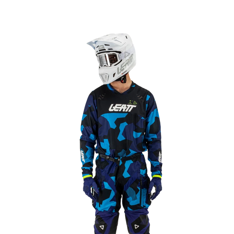 Leatt Jersey Moto 4.5 Enduro Leatt Jersey Moto 4.5 Enduro -ATOMIC MOTO SALE Leatt Moto Jersey 4 5 Enduro Blue Front 5024080340