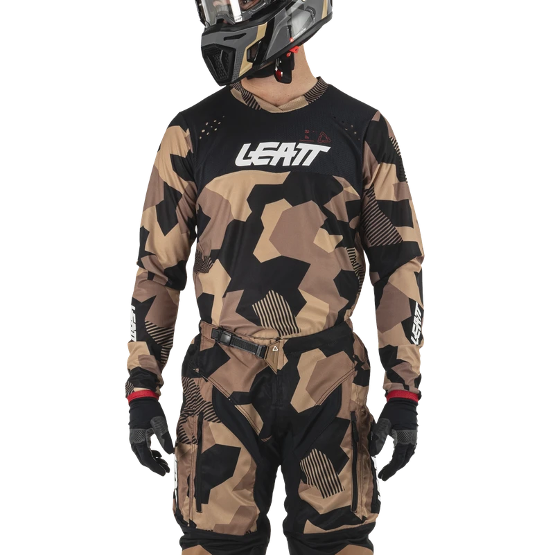 Leatt Jersey Moto 4.5 Enduro Leatt Jersey Moto 4.5 Enduro -ATOMIC MOTO SALE Leatt Moto Jersey 4 5 Enduro Stone Front 5024080380