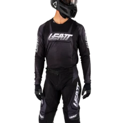 Leatt Jersey Moto 4.5 Lite -ATOMIC MOTO SALE Leatt Moto Jersey 4 5Lite Stealth Front 5025300500