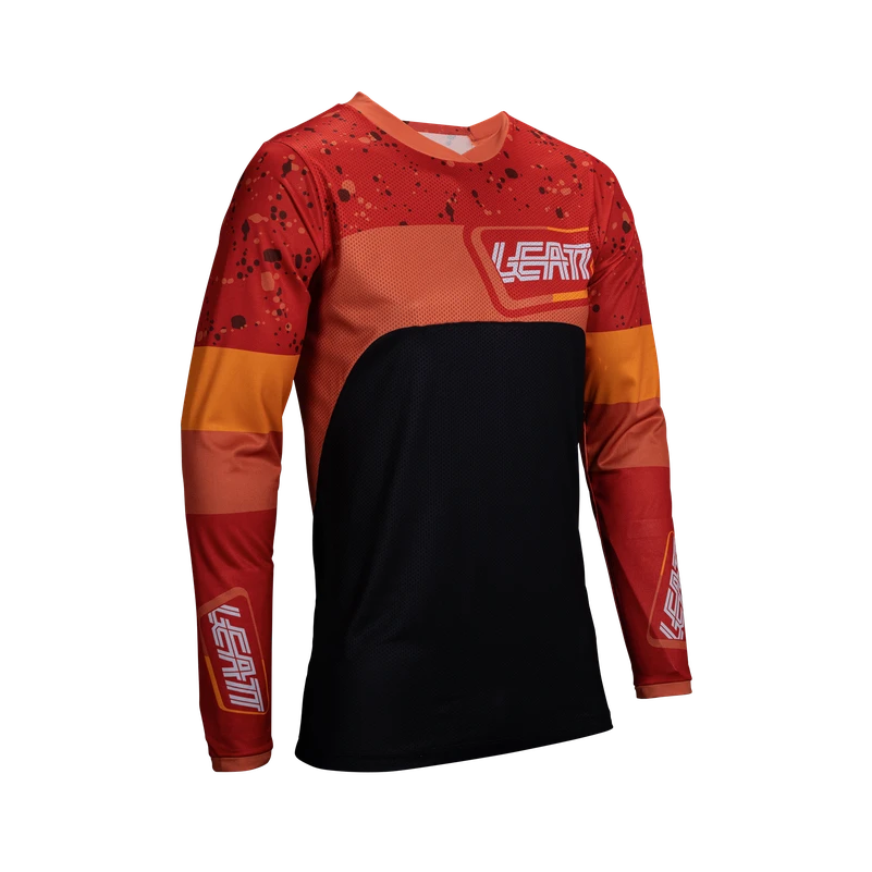 Leatt Jersey Moto 4.5 Enduro Leatt Jersey Moto 4.5 Enduro -ATOMIC MOTO SALE Leatt Moto Jersey 4 5 Enduro Burn Front Right 5025300100