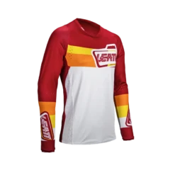 Leatt Jersey Moto 4.5 Lite -ATOMIC MOTO SALE Leatt Moto Jersey 4 5 Pitboard Ruby Right Front 5025300480