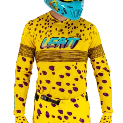 Leatt Jersey Moto 5.5 UltraWeld -ATOMIC MOTO SALE Leatt Moto Jersey 5 5Ultaweld Cheetah Front 5025300140