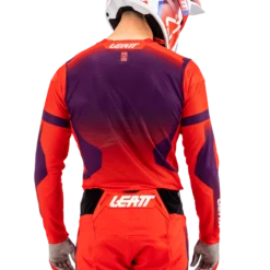 Leatt Jersey Moto 5.5 UltraWeld -ATOMIC MOTO SALE Leatt Moto Jersey 5 5Ultaweld Sunburn Rear 5025300240