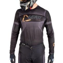 Leatt Jersey Moto 5.5 UltraWeld -ATOMIC MOTO SALE Leatt Moto Jersey 5 5Ultraweld Stealth Front 5025300220