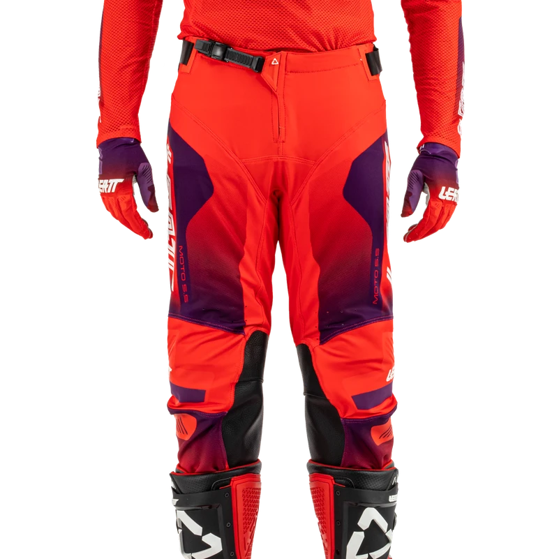 Leatt Pant Moto 5.5 I.K.S Leatt Pant Moto 5.5 I.K.S -ATOMIC MOTO SALE Leatt Moto Pants 5 5IKS Sunburn Front 5025300380