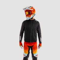 Leatt Vest RaceVest -ATOMIC MOTO SALE Leatt Moto RideVest Black FrontTop 5020001020