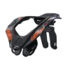 Leatt Neck Brace SNX 5.5 1 Leatt Neck Brace SNX 5.5 -ATOMIC MOTO SALE Leatt NeckBrace SNX5 5 BlackOrange frontRight 1017010190