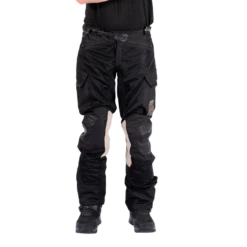 Leatt Pant ADV FlowTour 5.5 -ATOMIC MOTO SALE Leatt PantsADV FlowTour5 5 Stealth Front closeup 5025101420